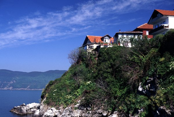 view inland over Amasra